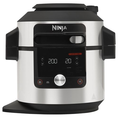 Ninja Foodi MAX Multicooker Apparecchio Multi-Cottura 7.5 Litri 1760W Nero/Acciaio 12 Funzioni Inossidabile