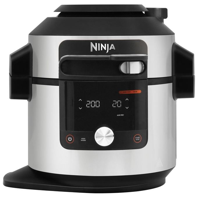 Ninja OL750EU Foodi MAX Multicooker 7.5 Litri 1760W 14 Funzioni Nero-Stainless Steel