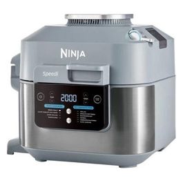 Ninja ON400DE Friggitrice Singolo 5.7 Litri Indipendente 1760W ad Aria Calda Grigio