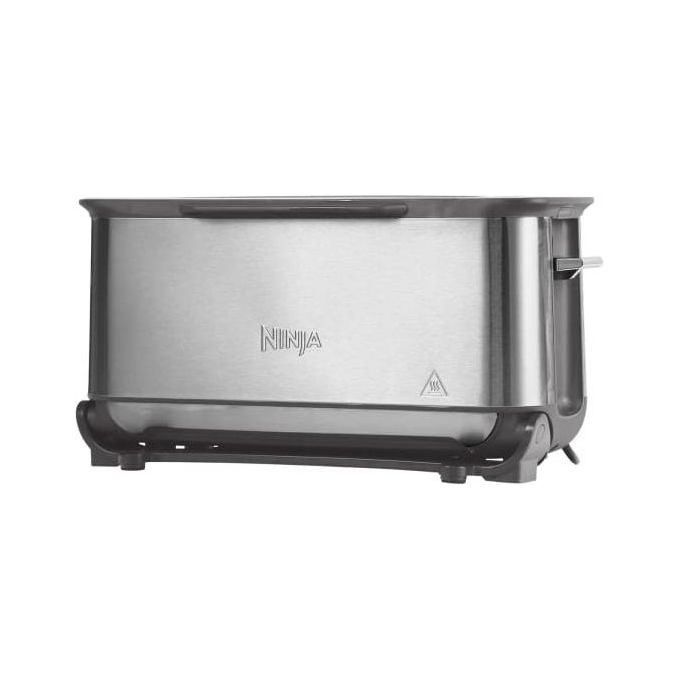 Tostapane NINJA TOSTAPANE FOODI 3 IN 1, Potenza 2400 W, Numero di fessure per tostare 2, Livelli tostatura 7 , Sistema sollevamento, Funzione scongelamento, Raccoglitore briciole, Grigio