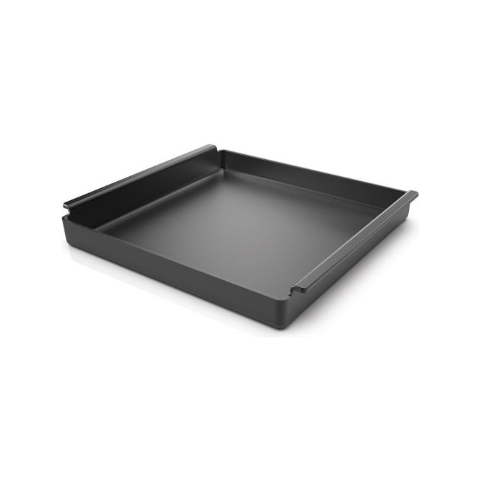 Ninja XSKOOCIRNPEUK Vassoio per Barbecue da Esterno Ghisa Nero 28x30 cm