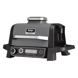 Ninja OG701EU Woodfire Barbecue Elettrico con Affumicatore