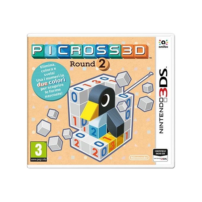 Picross 3D Round 2 Nintendo 3DS e 2DS