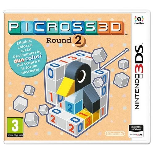 Picross 3D Round 2 Nintendo 3DS e 2DS