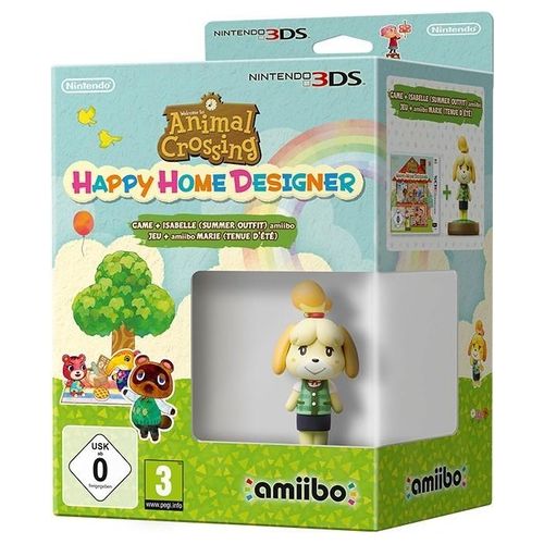 Animal Crossing: Happy Home Designer + Amiibo Nintendo 3DS e 2DS