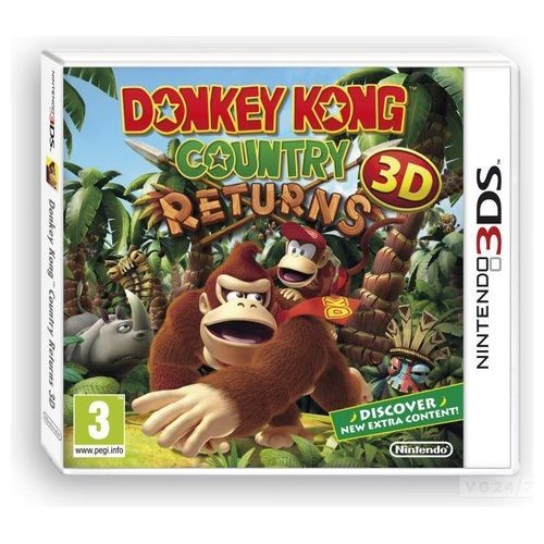 Nintendo 3ds Donkey Kong Country Returns 3d
