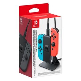 Caricabatterie per Switch Stand Dual Nero