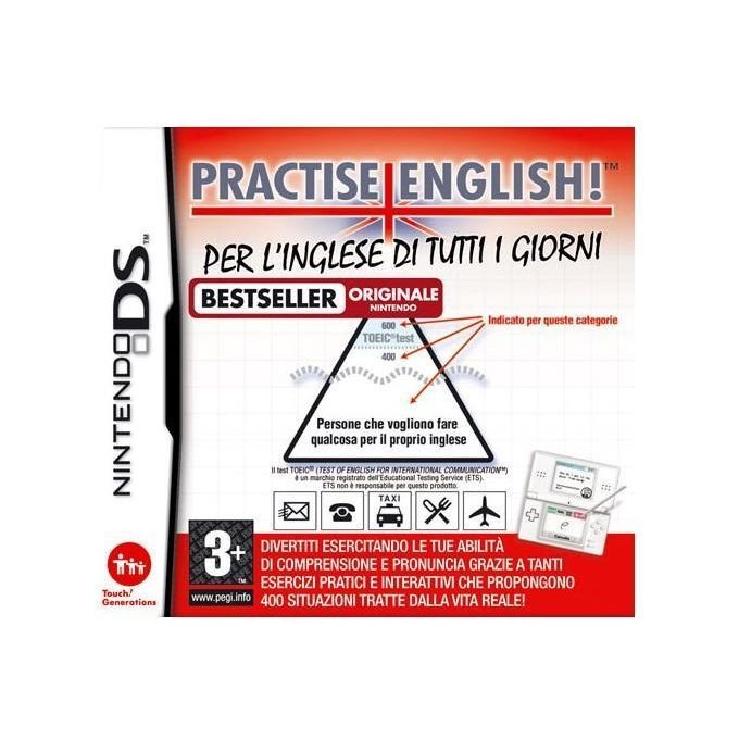 Practise English! Per L'Inglese Di Tutti Nintendo DS 3DS e 2DS