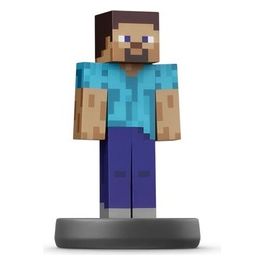 Personaggio Interattivo Amiibo Minecraft Steve e Alex