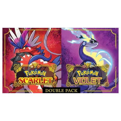 Nintendo Pokemon Scarlet and Purple Twin Pack  SteelBook per Nintendo Switch