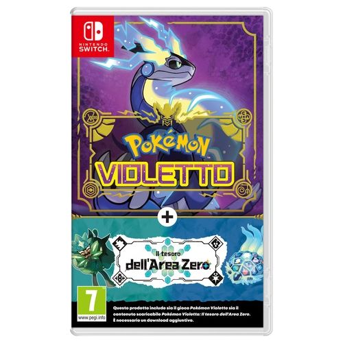Nintendo Pokemon Violetto  Pack Espansione Il Tesoro dell'Area Zero per Nintendo Switch