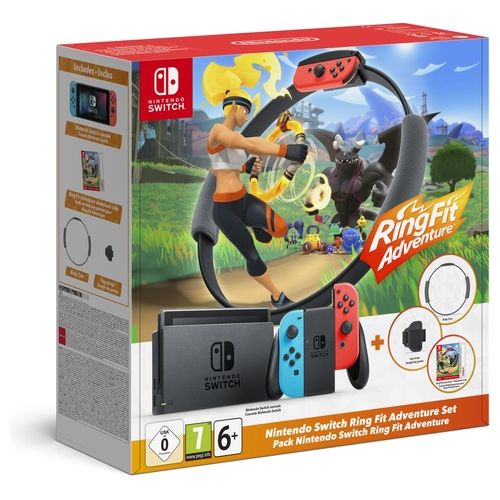 Nintendo Switch Console 1.1 con Ring Fit Adventure Limited