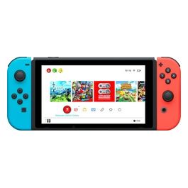 Nintendo Switch Console da Gioco Portatile Blu/Rosso Neon 6,2" 32Gb Wi-Fi