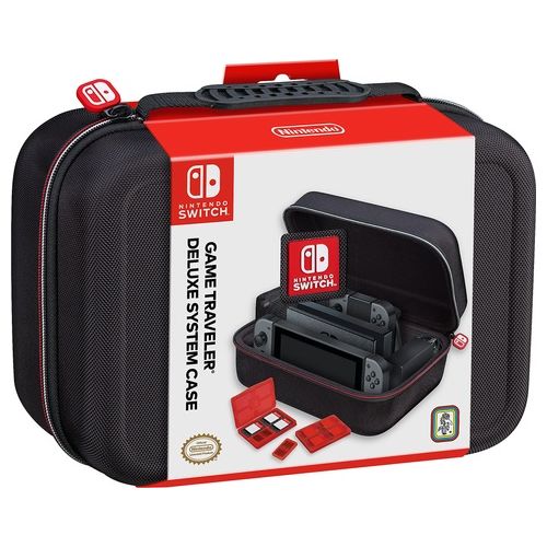 Nintendo Switch Game Traveler Deluxe System Case Nero
