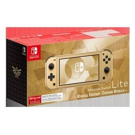 Switch Lite Console Hyrule Edition Special Edition con 12 Mesi Switch Online