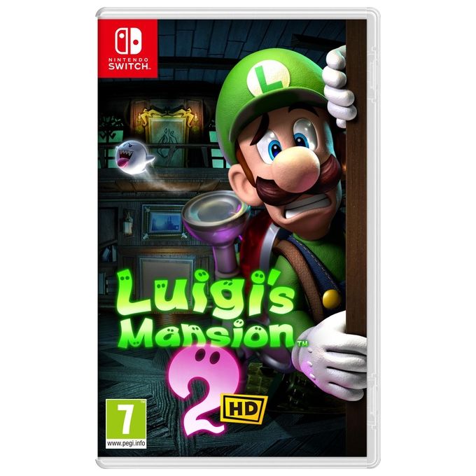 Image of Nintendo Switch Luigi's Mansion 2 HD Ed. Italiana - Versione su scheda
