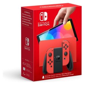 Nintendo Switch Modello Oled Rossa Edizione Speciale Super Mario