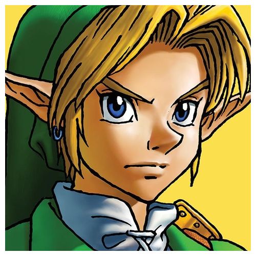 Nintendo: The Legend Of Zelda (Link) 40X40 (Stampa Su Tela)