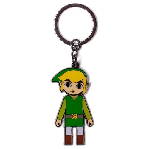 Nintendo: Zelda - Link With Movable Head Metal Multicolor (Portachiavi)