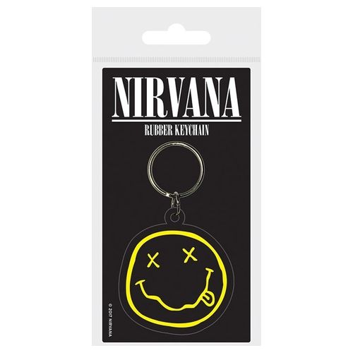 Nirvana (Smiley) (Portachiavi Gomma)
