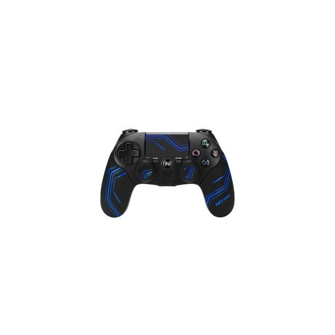 Nitho Wireless Controller Adonis Black Blue Per Playstation 4