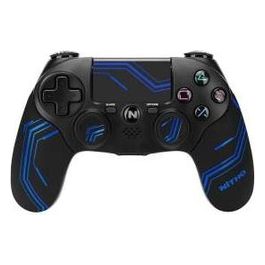 Wireless Controller Adonis Black Blue per PlayStation 4