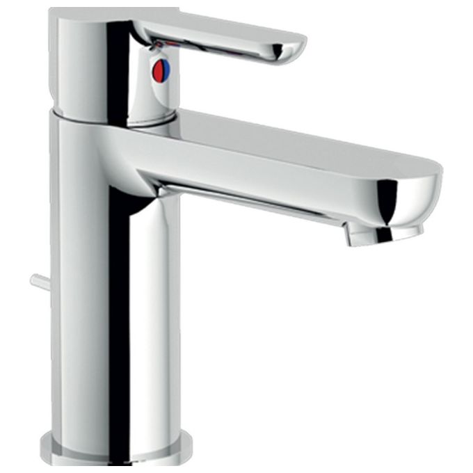 Nobili Rubinetteria Abc E87118/2 Miscelat. Lavabo Eco Con Scarico Push Cromo