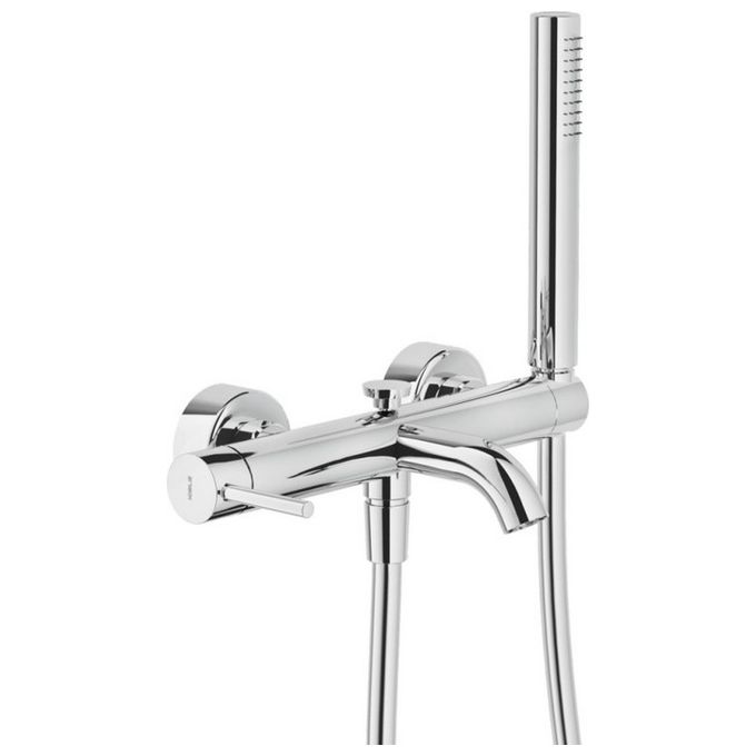 Nobili Rubinetteria Acquerelli 93110 Miscelat. Vasca Esterno Con Duplex Cromo