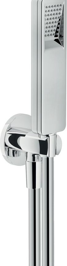 Nobili Rubinetteria Ad146/31 Duplex Fisso Con Presa Acqua Cromo