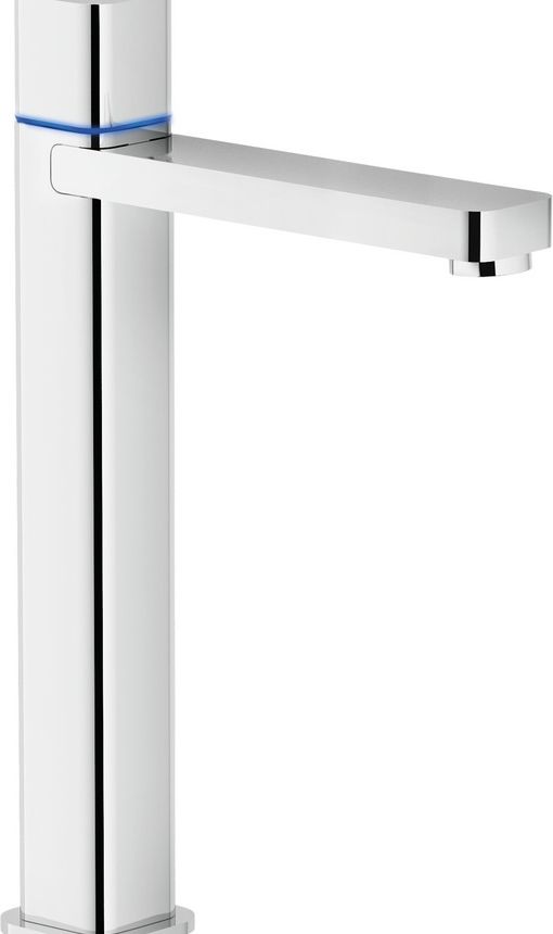 Nobili Rubinetteria Loop E90128/2 Miscelat. Lavabo Elettrico 220V H.286 Con Scarico Push Cromo