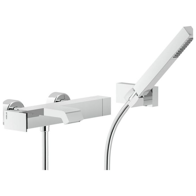 Nobili Rubinetteria Ray 110 Miscelatore Vasca Esterno Con Duplex Cromo