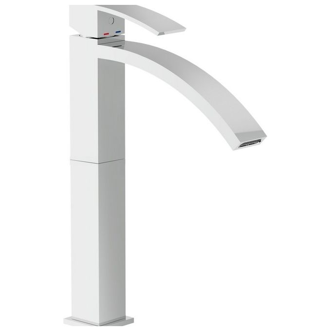 Nobili Rubinetteria Ray 128/2 Miscelat. Lavabo Alto H.304 Con Scarico Push Cromo