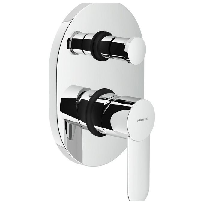 Nobili Rubinetteria Sand 99100 Miscelat. Vasca/Doccia Incasso Con Deviatore Cromo