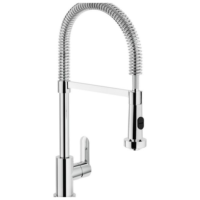 Nobili Rubinetteria Sand 99300/3 Miscelatore Lavello 2 Getti Cromo