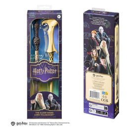Noble Collection, Set Bacchette Harry Potter, Bacchetta di Sambuco e Voldemort, 30 cm