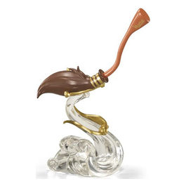 Noble Collections, Harry Potter, Statua Nimbus 2000 e Boccino d'Oro, Diorama, PVC, 14 cm