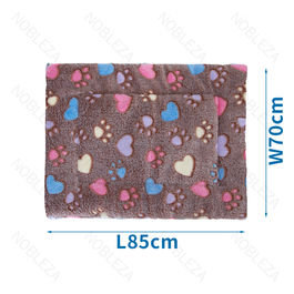 Cuscino invernale con stampe Marrone