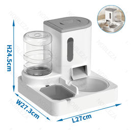 Distributore di cibo e acqua 2 in 1