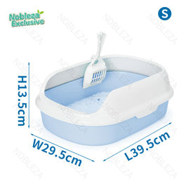 Lettiera box con paletta (serie esclusiva) Blu