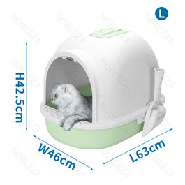 Lettiera box con paletta Verde