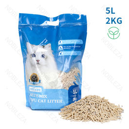 Lettiera per gatti mista tofu e bentonite 
