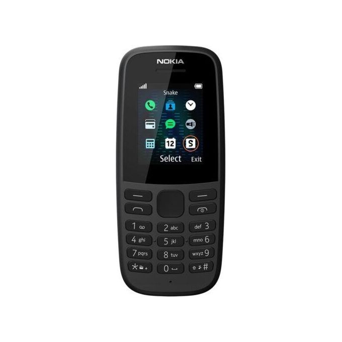 Nokia 105 2019 Dual Sim 1.77'' Nero