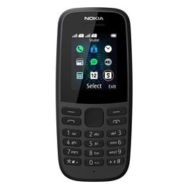 Nokia 105 2019 Dual Sim 1,77" Nero