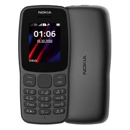 Nokia 106 1.8" a colori Dual Sim 4Gb Black