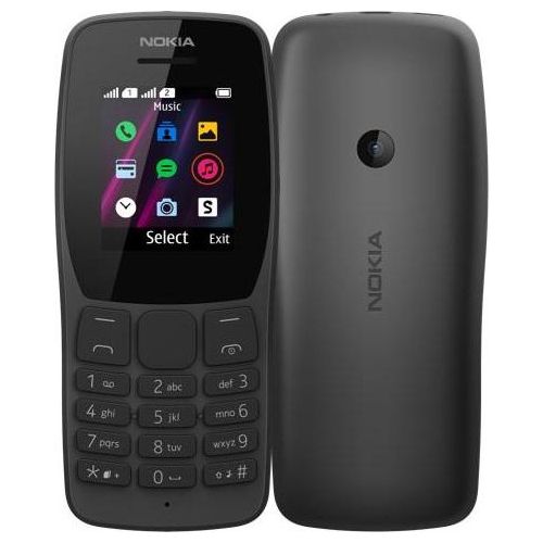 Nokia 110 1.77'' a colori fotocamera Dual Sim Nero