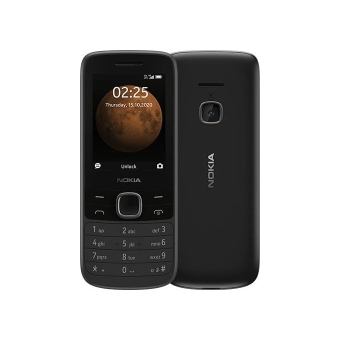 Nokia 225 4G 2.4" Telefono Cellulare Nero