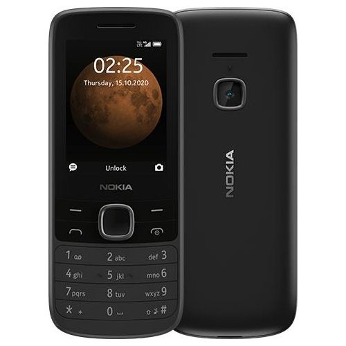 Nokia 225 4G 2.4" Telefono Cellulare Nero