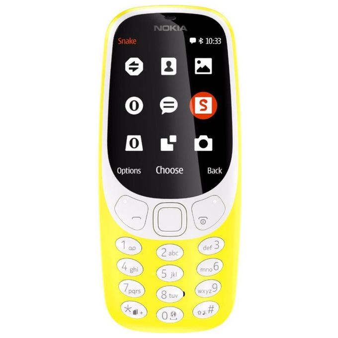 Nokia 3310 3G Dual Sim 2017 Giallo