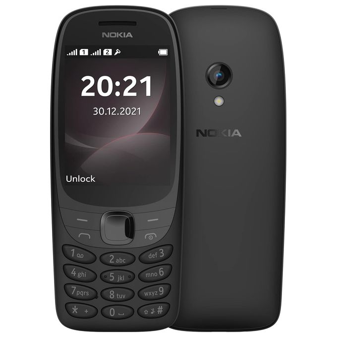 Nokia 6310 Dual Sim 2021 Display 2,8" 16Mb espandibili fotocamera Nero