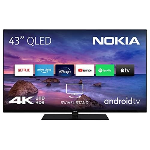 Nokia QN43GV315 Tv QLed 43" Ultra Hd 4k Android Tv